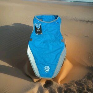 Canada Pooch - Chill Seeker Cooling Vest Breathable Mesh Blue Size 20 33-40 Lbs